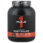 R1 Protein™, сывороточный изолят, со вкусом шоколадной помадки, 2,27 кг (5,01 фунта) — Rule One Proteins