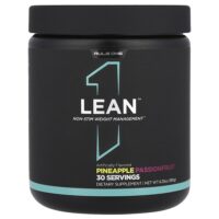 Lean™, коррекция веса без стимуляции, ананас и маракуйя, 180 г (6,35 унции) — Rule One Proteins