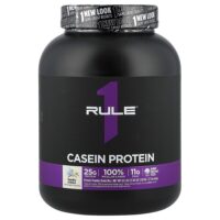казеиновый протеин, со вкусом ванильного крема, 1,8 кг (3,96 фунта) — Rule One Proteins