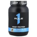 сывороточный протеин, со вкусом печенья и крема, 884 г (1,95 фунта) — Rule One Proteins