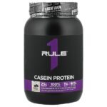 казеиновый протеин, печенье и крем, 891 г (1,96 фунта) — Rule One Proteins