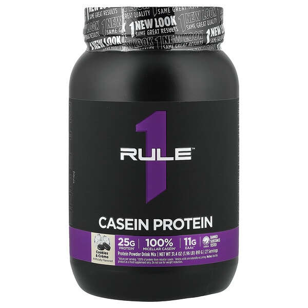 rul00498_v_40.jpg казеиновый протеин, печенье и крем, 891 г (1,96 фунта) — Rule One Proteins