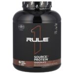 Source7, протеиновая смесь для приготовления напитка, со вкусом шоколада, 2,25 кг (4,97 фунта) — Rule One Proteins