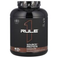 Source7, протеиновая смесь для приготовления напитка, со вкусом шоколада, 2,25 кг (4,97 фунта) — Rule One Proteins