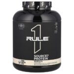 Source7, протеиновая смесь для приготовления напитка, со вкусом ванили, 2,26 кг (4,99 фунта) — Rule One Proteins