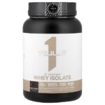 R1 Protein™, сывороточный изолят, со вкусом темного шоколада, 780 г (1,72 фунта) — Rule One Proteins