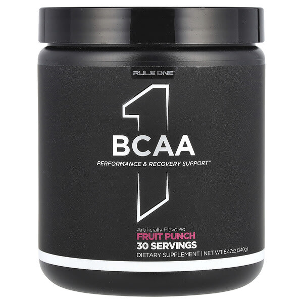 rul00732_v_8.jpg BCAA, фруктовый пунш, 240 г (8,47 унции) — Rule One Proteins