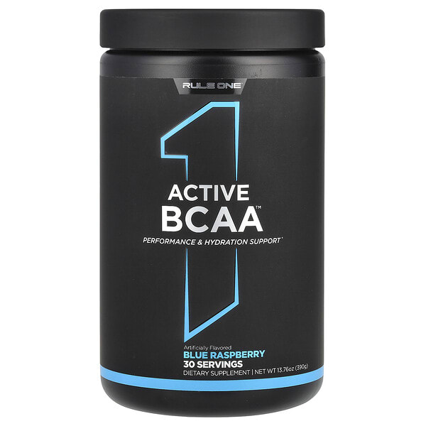 rul00755_v_8.jpg Active BCAA, со вкусом голубой малины, 390 г (13,76 унции) — Rule One Proteins