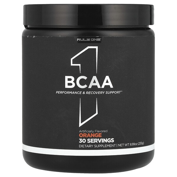 rul04741_v_8.jpg BCAA, со вкусом апельсина, 255 г (8,99 унции) — Rule One Proteins