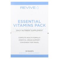 Essential Vitamins Pack, 30 пакетиков — Revive