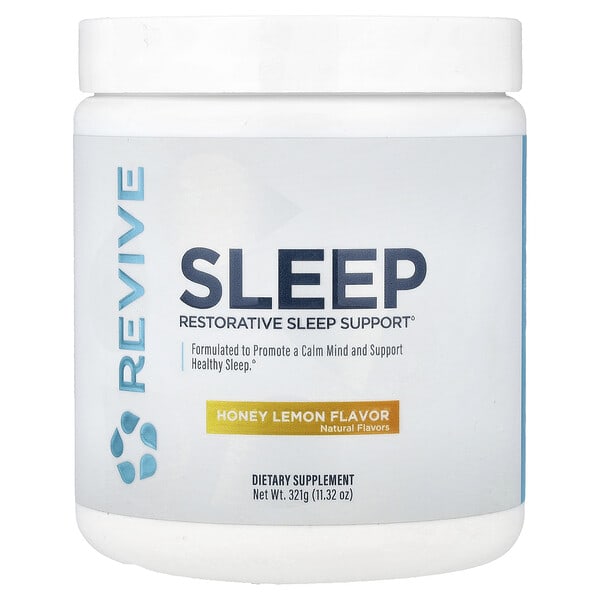 rvi68956_v_8.jpg Sleep, для сна, с медом и лимоном, 321 г (11,32 унции) — Revive
