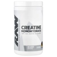 Essentials, моногидрат креатина, без добавок, 510 г (18 унций) — Raw Nutrition