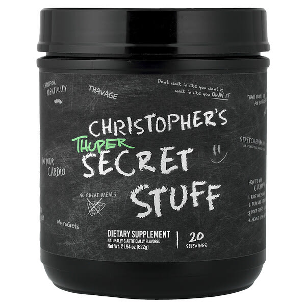 rws17591_v_8.jpg Christopher's Tuper Secret Stuff, 622 г (21,94 унции) — Raw Nutrition