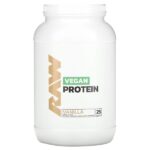веганский протеин, со вкусом ванили, 750 г (1,65 фунта) — Raw Nutrition