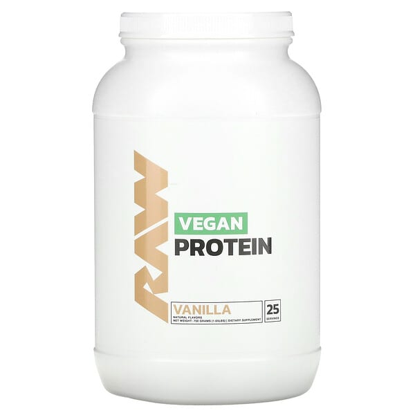 rws44894_v_8.jpg веганский протеин, со вкусом ванили, 750 г (1,65 фунта) — Raw Nutrition