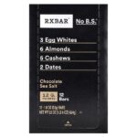 Protein Bar, шоколадная морская соль, 12 батончиков, 52 г (1,8 унции) — RXBAR