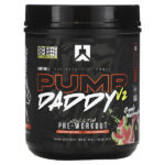 Pump Dummy V2, предтренировочный комплекс без стимуляторов, со вкусом арбуза, 652 г (1,44 фунта) — RYSE