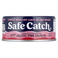 дикий тихоокеанский розовый лосось, без кожи и костей, 142 г (5 унций) — Safe Catch