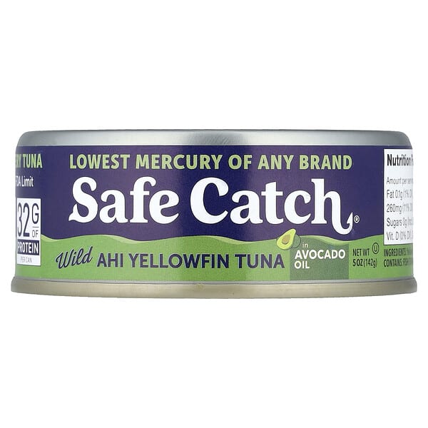 sac00653_v_22.jpg дикий желтоперый тунец в масле авокадо, 142 г (5 унций) — Safe Catch