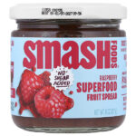 фруктовая паста с суперфудами, малина, 227 г (8 унций) — Smash Foods