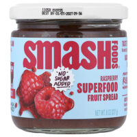 фруктовая паста с суперфудами, малина, 227 г (8 унций) — Smash Foods
