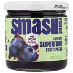 фруктовая паста с суперфудами, голубика, 227 г (8 унций) — Smash Foods