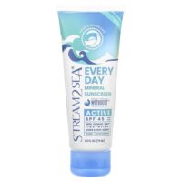 Ежедневное минеральное солнцезащитное средство, активное, SPF 45, 75 мл (2,5 жидк. унц.) — Stream2Sea