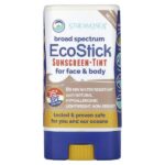 EcoStick, солнцезащитный тоник, SPF 35+, нейтральный, 14 г (0,5 унции) — Stream2Sea