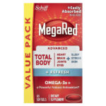 MegaRed®, Advanced Total Body + Refresh, 65 мягких таблеток — Schiff