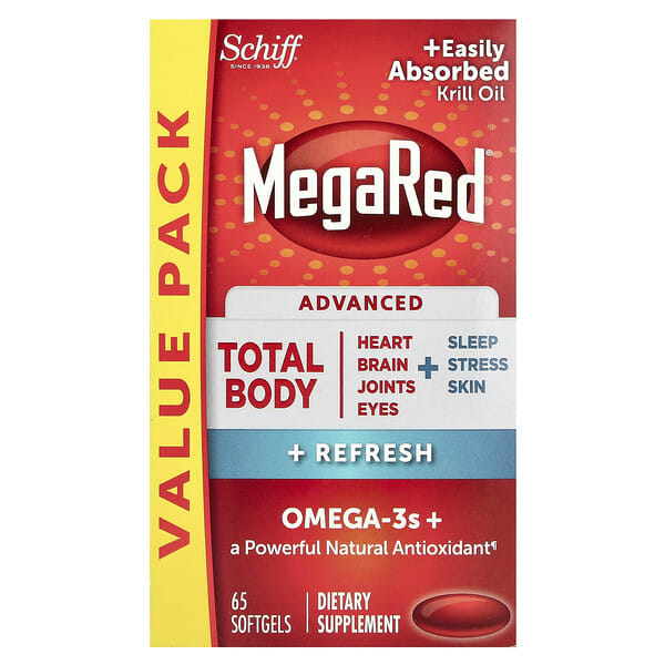 sbf10713_v_44.jpg MegaRed®, Advanced Total Body + Refresh, 65 мягких таблеток — Schiff