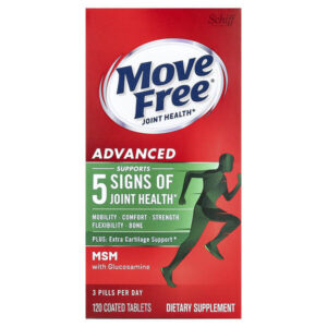 Move Free® Advanced, добавка для здоровья суставов, 120 таблеток — Schiff