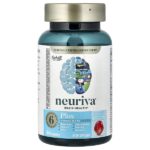 Neuriva®, жевательные таблетки для здоровья мозга, с витаминами B6 и B12, со вкусом клубники, 50 жевательных таблеток — Schiff