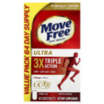 Move Free® Joint Health, Ultra, тройное действие, 64 таблетки с оболочкой — Schiff