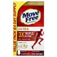 Move Free® Joint Health, Ultra, тройное действие, 64 таблетки с оболочкой — Schiff