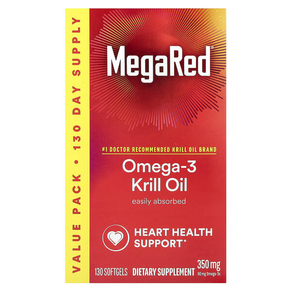 sbf95126_v_44.jpg MegaRed®, масло криля с омега-3, ваниль, 350 мг, 130 мягких таблеток — Schiff