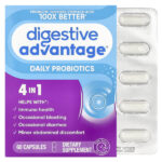 Digestive Advantage, ежедневный пробиотик, 60 капсул — Schiff