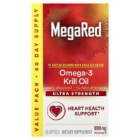 MegaRed®, масло криля с омега-3, 1000 мг, 60 капсул — Schiff