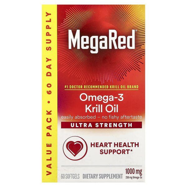 sbf99549_v_68.jpg MegaRed®, масло криля с омега-3, 1000 мг, 60 капсул — Schiff