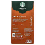 VIA®, растворимый кофе, средней обжарки, Pike Place®, 8 пакетиков по 3,3 г (0,11 унции) — Starbucks — изображение 2