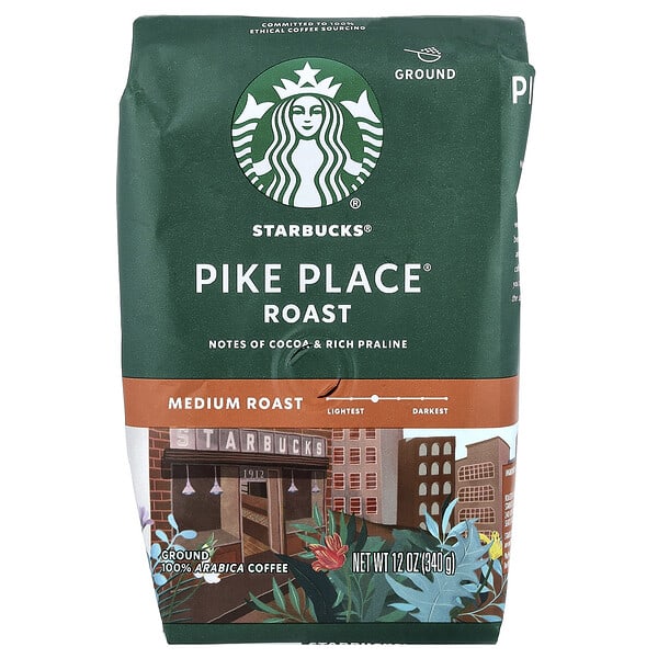 sbk79575_v_10.jpg Pike Place®, кофе, молотый, средней обжарки, 340 г (12 унций) — Starbucks