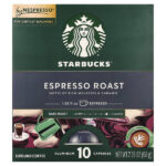 Nespresso® эспрессо, обжаренный, молотый, темная обжарка, 10 алюминиевых капсул — Starbucks