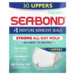 Адгезивные пломбы для зубных протезов, свежая мята, верх 30 — SeaBond