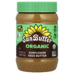 SunButter, Органическое подсолнечное масло, 454 г (16 унций)