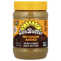 SunButter, Подсолнечное масло, без сахара, 454 г (16 унций)