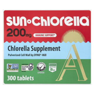 добавка с хлореллой, 200 мг, 300 таблеток — Sun Chlorella