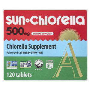 Добавка с хлореллой, 120 таблеток — Sun Chlorella