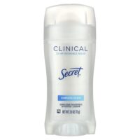 Clinical 72 HR, невидимый твердый дезодорант, полное очищение, 73 г (2,6 унции) — Secret