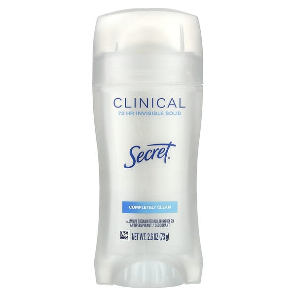 sce88520_v_34.jpg Clinical 72 HR, невидимый твердый дезодорант, полное очищение, 73 г (2,6 унции) — Secret