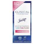 Антиперспирант / дезодорант с клинической силой, невидимое твердое вещество, защита в виде порошка, 2,6 унции (73 г) — Secret — изображение 2