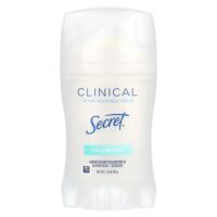 Clinical 72 HR, невидимый твердый дезодорант, для свободной и чувствительной кожи, 45 г (1,6 унции) — Secret